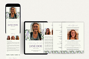 Funeral Program Template Set I Canva, an Invitation Template by The Social Stuff (Thumbnail 5 of 10)