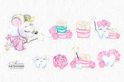 Tooth Fairy watercolor clip art, a Healthcare Illustration by katmonne (Thumbnail 3 of 7)