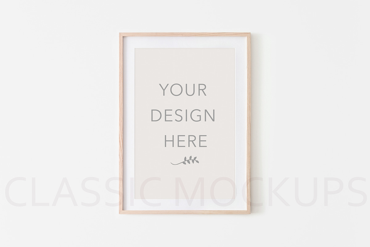 Classic Frame Mockup Bundle, a Print Template by Kate Roubin (Photo 2 of 7)