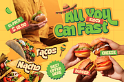 Jafitos - Food Display Font, a Sans Serif Font by Burntilldead (Thumbnail 9 of 12)