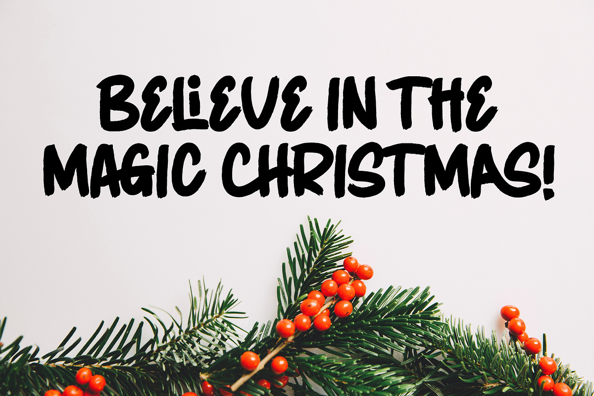 FIRSTBORN // BRUSH TYPEFACE preview 3