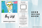 Marker Pens for Procreate, a Brush Add-On by Neon Wild (Thumbnail 10 of 10)