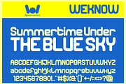 Lemon Squash font, a Font by weknow (Thumbnail 2 of 8)