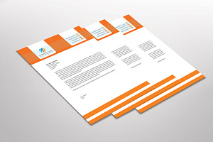 Orangiya Letterhead Template