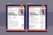 Elegant CV with Visual Character, a Resume Template by twinstd (Thumbnail 2 of 2)