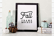 Autumn Frame Mockup Bundle 2, a Product Mockup by CatBoneDesign (Thumbnail 5 of 24)