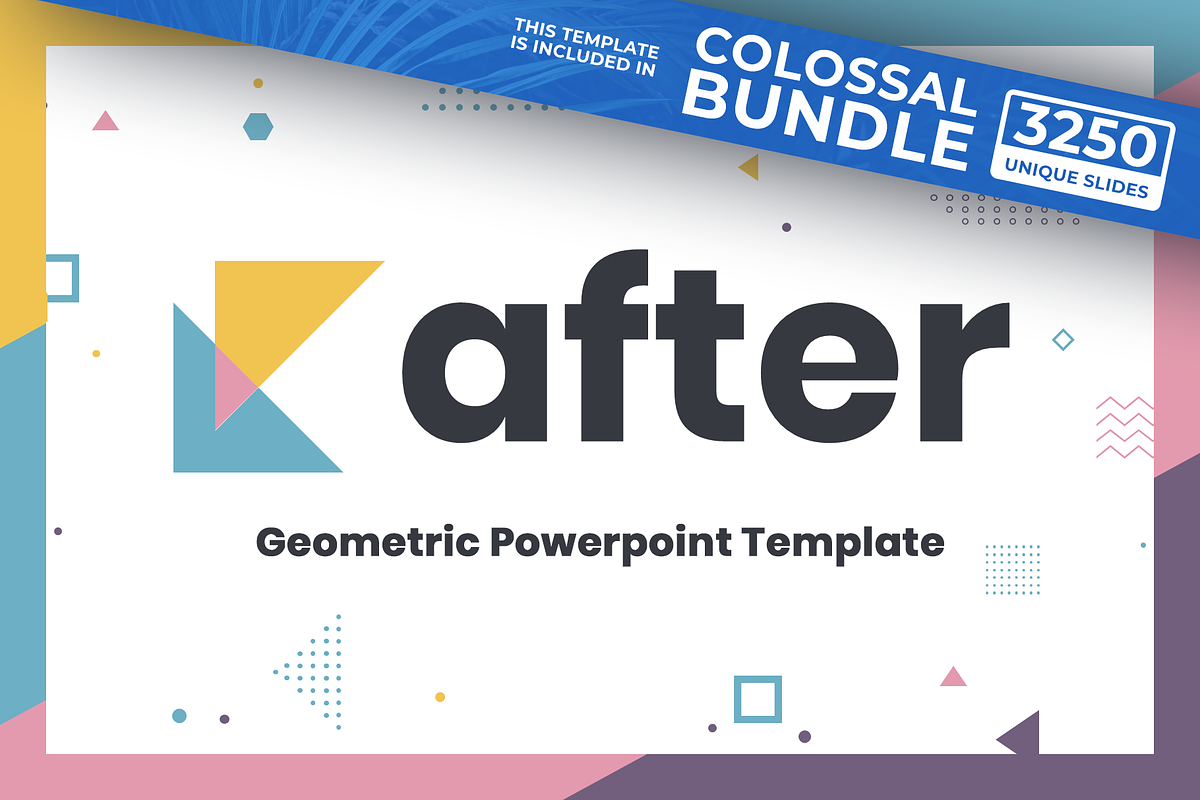After Geometric Powerpoint Template, a Presentation Template by Reshapely (Photo 1 of 11)