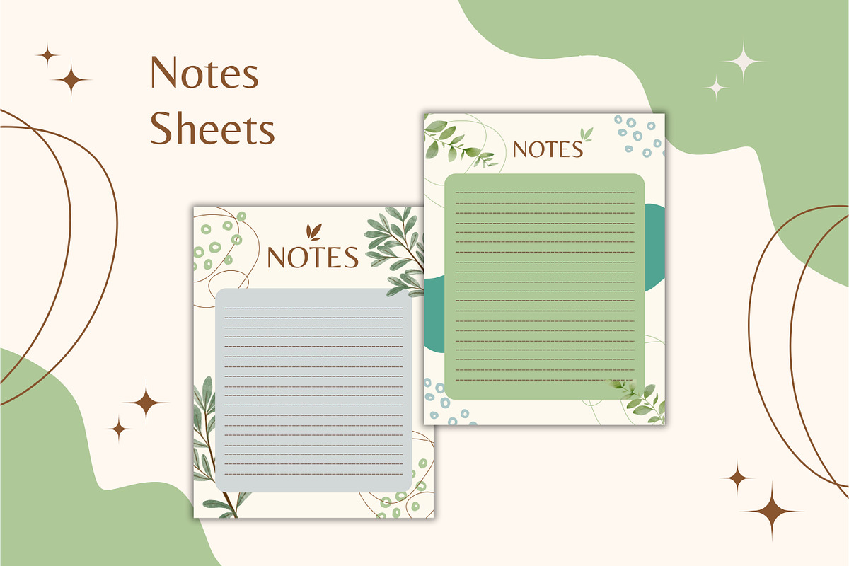 20 Planner Canva Template Set, a Design Template by TemplateCastleStore (Photo 5 of 10)