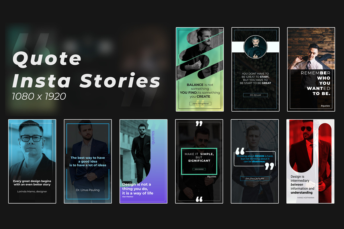 Quotes Insta Stories | After Effects, a Templates & Theme by Gatamotion (Photo 2 of 2)