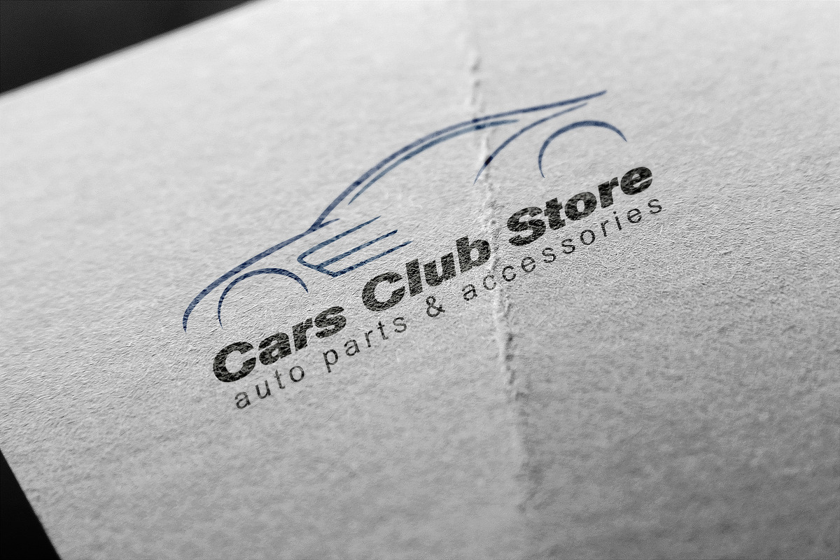 Cars Club Store Logo, a Graphic by jwizard store (Photo 3 of 8)