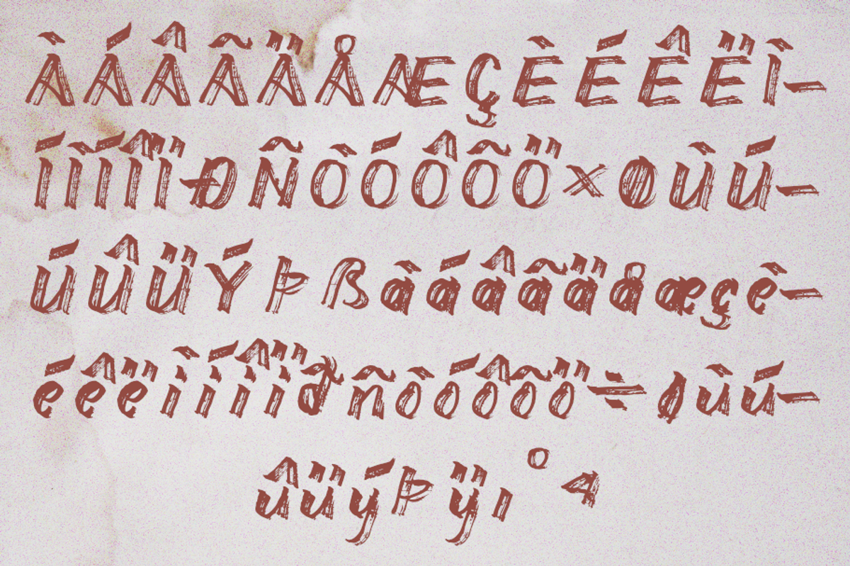 Alkaly Texture Typeface, a Font by SSI.Scraps (Photo 11 of 12)