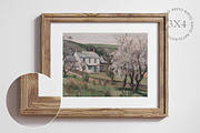 Wooden frame mockup close up, a Household Mockup by Artjafara (Thumbnail 5 of 5)