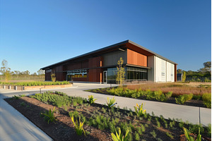 Modern office building with, an Architecture Photo by Ylivdesign