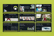 Black Modern Business Plan Keynote, a Presentation Template by graphicook (Thumbnail 5 of 5)