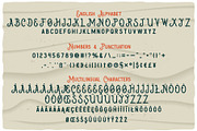 Big Wave Layered Font, a Script Font by VozzyStock (Thumbnail 2 of 10)