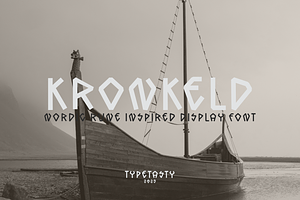 KRONKELD – Nordic Inspired Font