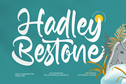 Hadley Bestone Bold Handwritten Font, a Script Font by Letterena Studios Script (Thumbnail 1 of 15)
