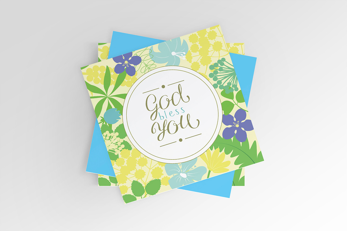BUNDLE 74 BIBLE QUOTES, an Illustration by Ola-la-la (Photo 15 of 15)