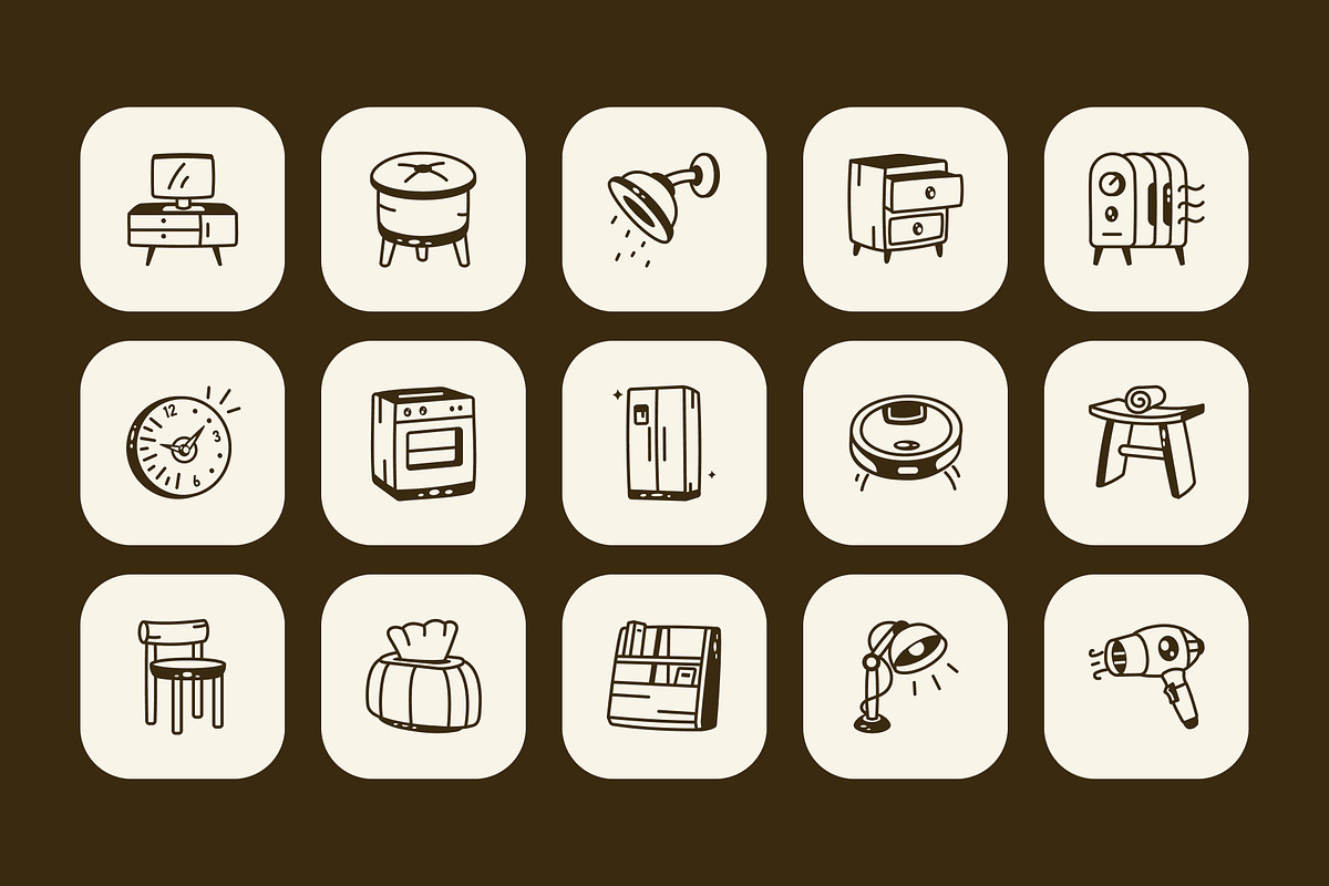 House Doodle Icon, a Solid Icon by Vectors Market (Photo 5 of 8)