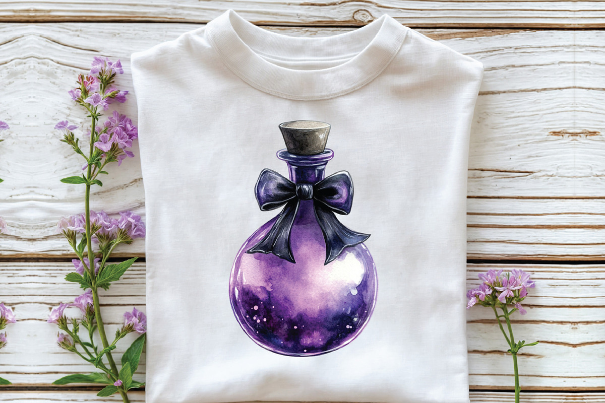 Iridescent Coquette Halloween Clipar, an Illustration by CraftArtStudio (Photo 5 of 6)