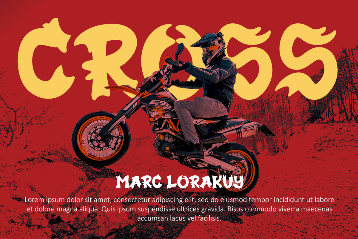 Dragons Gravity - Display Font, a Font by Illushvara Design (Photo 6 of 7)