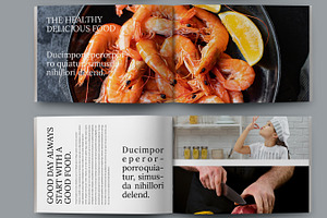 Food Magazine Layout