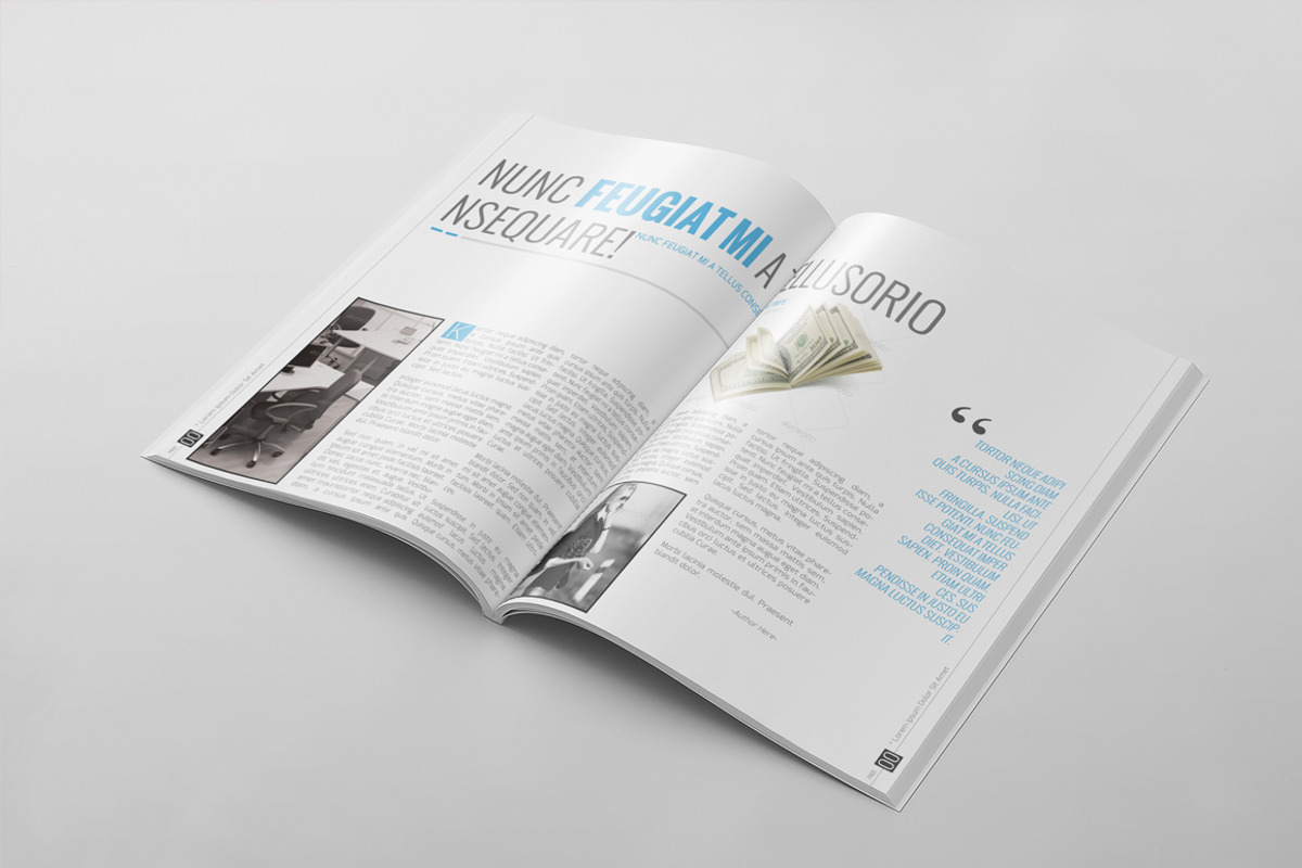 Magazine Template 24, a Magazine Template by pmvch (Photo 6 of 10)