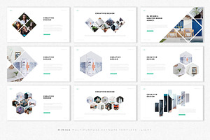 Minies Pitch Deck Keynote Template