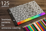 125 seamless hand drawn textures, a Pattern Graphic by Mandarinkas art (Thumbnail 1 of 23)