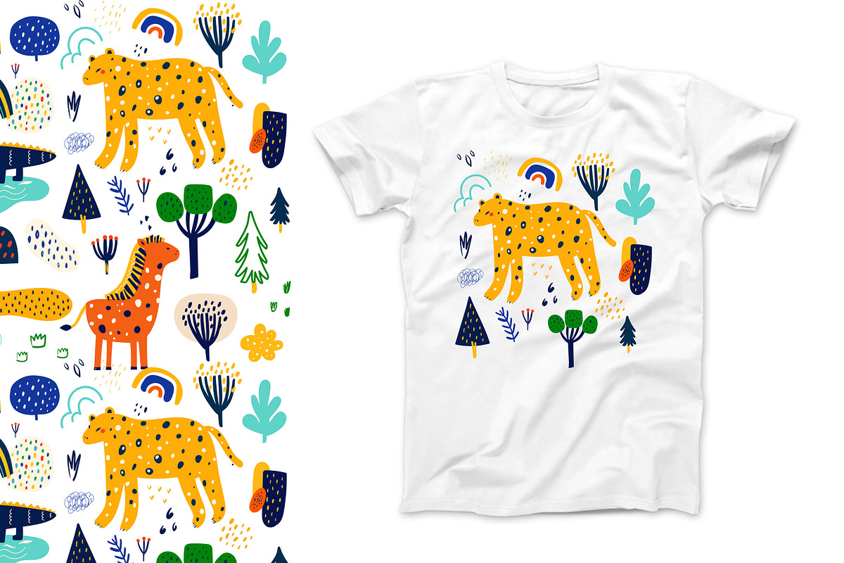 Childish collection, an Animal Illustration by MoleskoStudio (Photo 6 of 21)