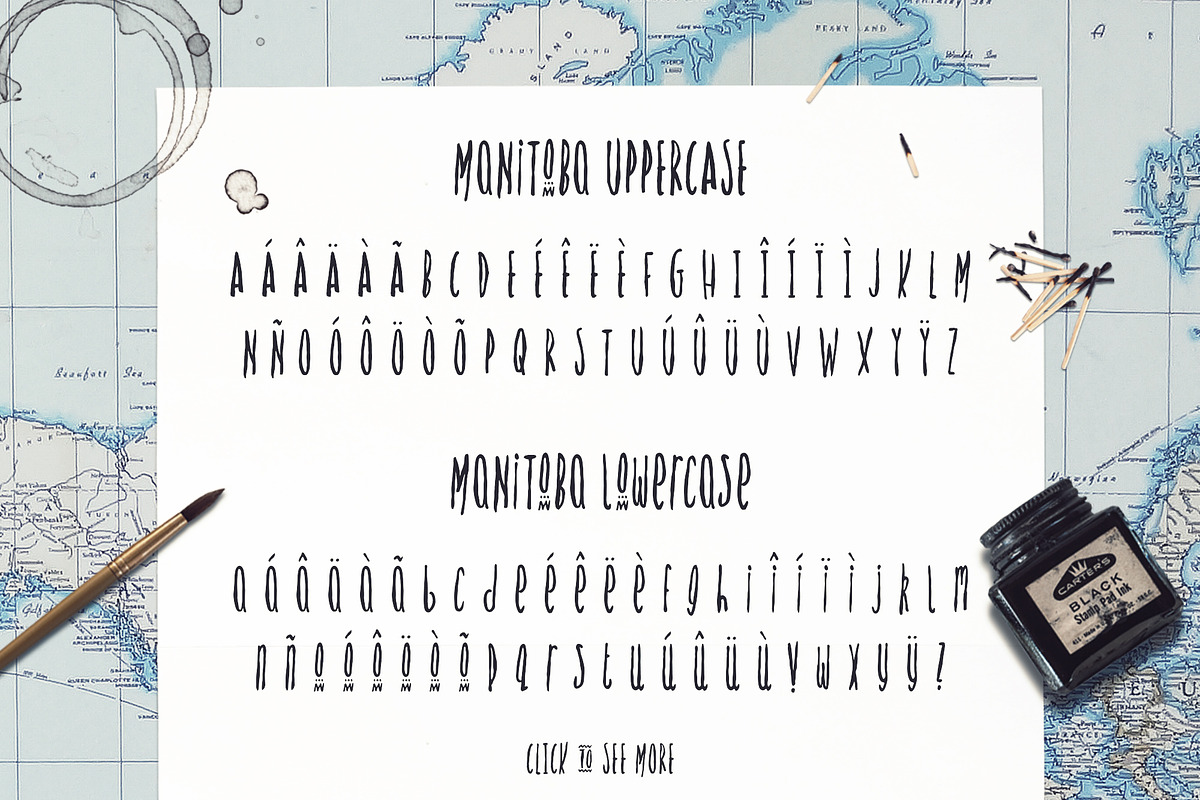 Manitoba Font preview 2