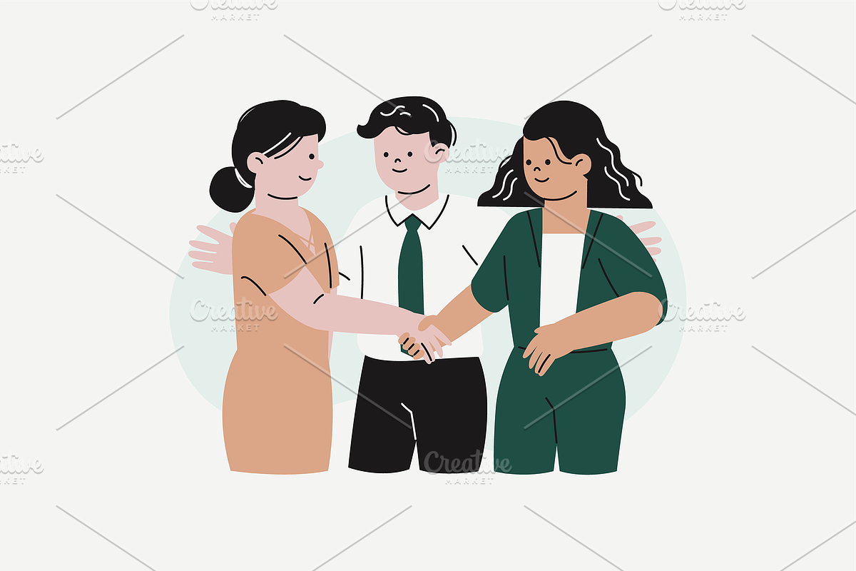Management Conflict Illustration, an Object Graphic by Jump Studio (Photo 6 of 12)
