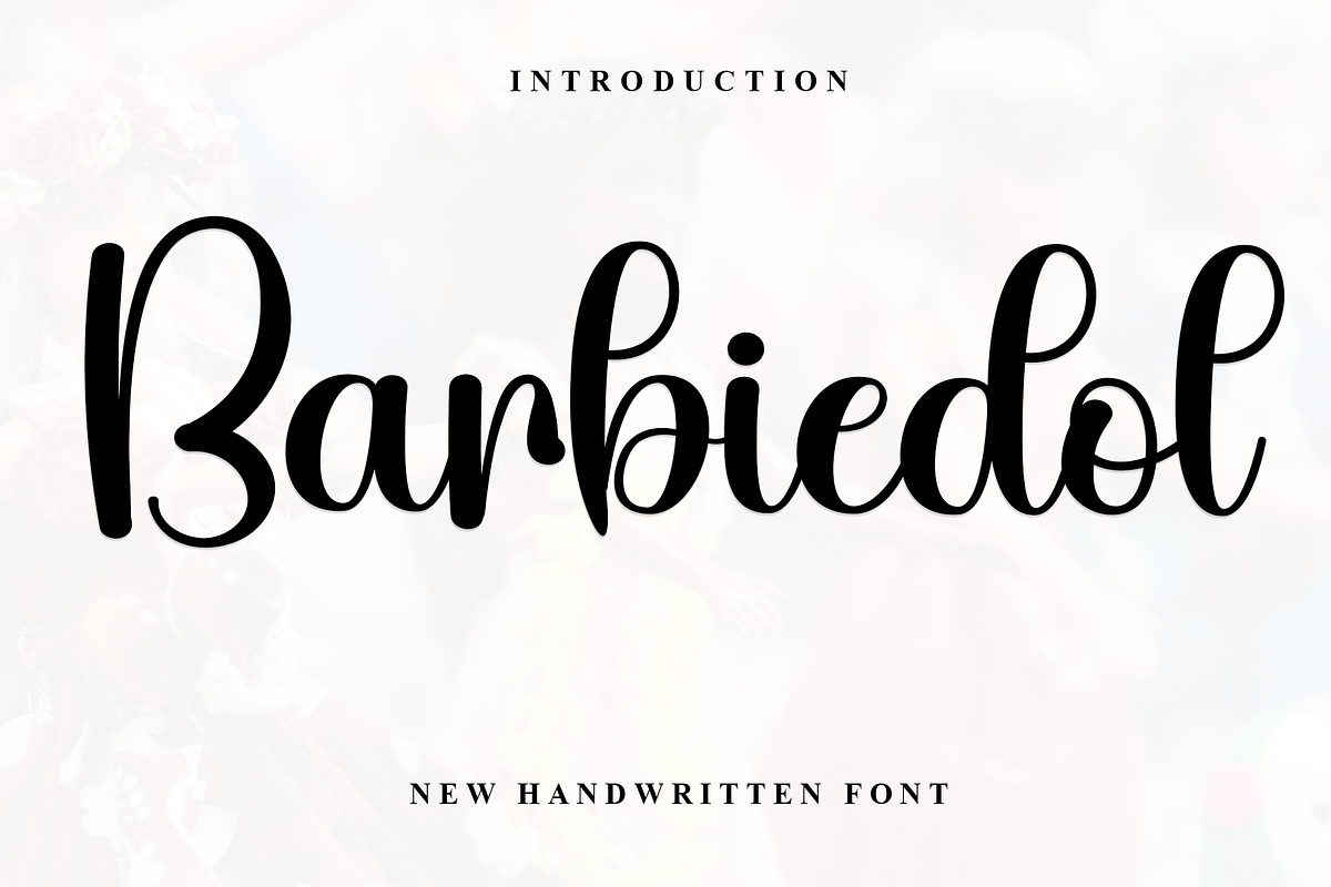 Barbiedol, a Handwritten Font by InermediaSTUDIO (Photo 1 of 4)