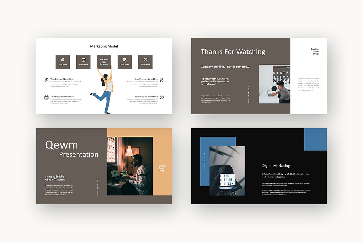 Qewm : Growth Strategy Keynote, a Presentation Template by Punkl Camp (Photo 9 of 16)