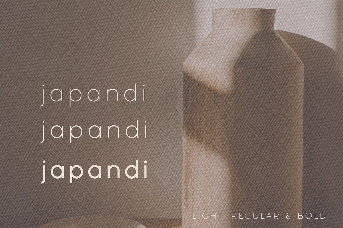 Japandi Font - Sans Serif, a Sans Serif Font by Vanem Studio (Photo 2 of 8)