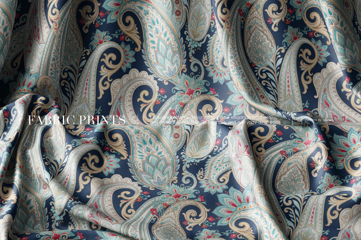 Royal Paisley Seamless Patterns 2026, a Pattern Graphic by LEAFure (Photo 10 of 10)