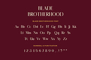 Blade Brotherhood Classic Serif Font, a Serif Font by UICreative (Thumbnail 2 of 5)