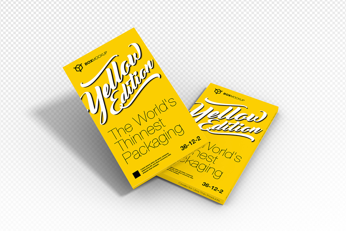 36.21.2 Super Thinner Box Mockup, a Packaging Mockup by PremiumGoods (Photo 3 of 3)