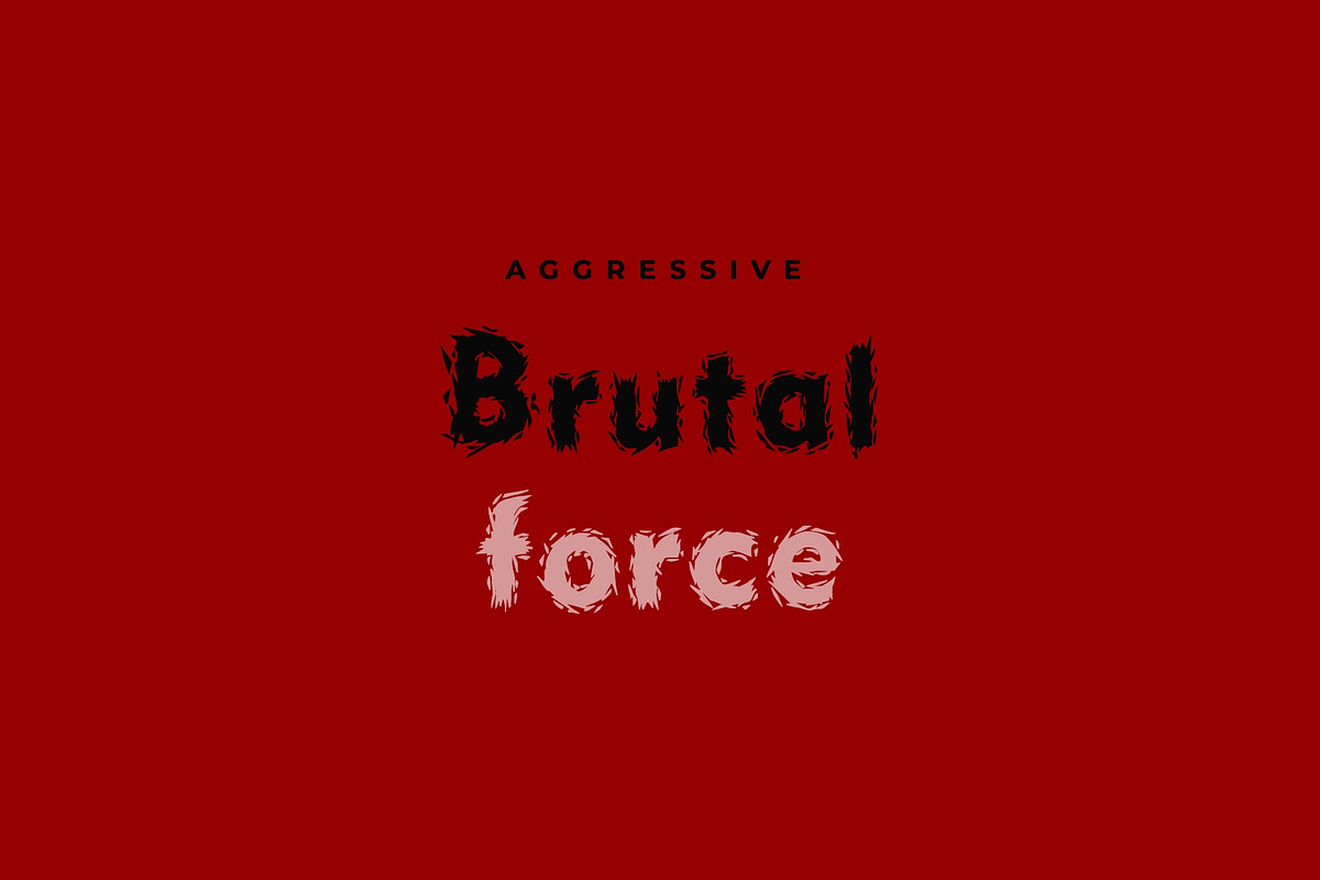 Beast Scratch Decorative Font, a Handwritten Font by Graphic Spirit (Photo 5 of 8)