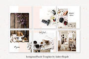 Beautiful Instagram Puzzle Template, a Social Media Template by amberrogals (Thumbnail 4 of 7)