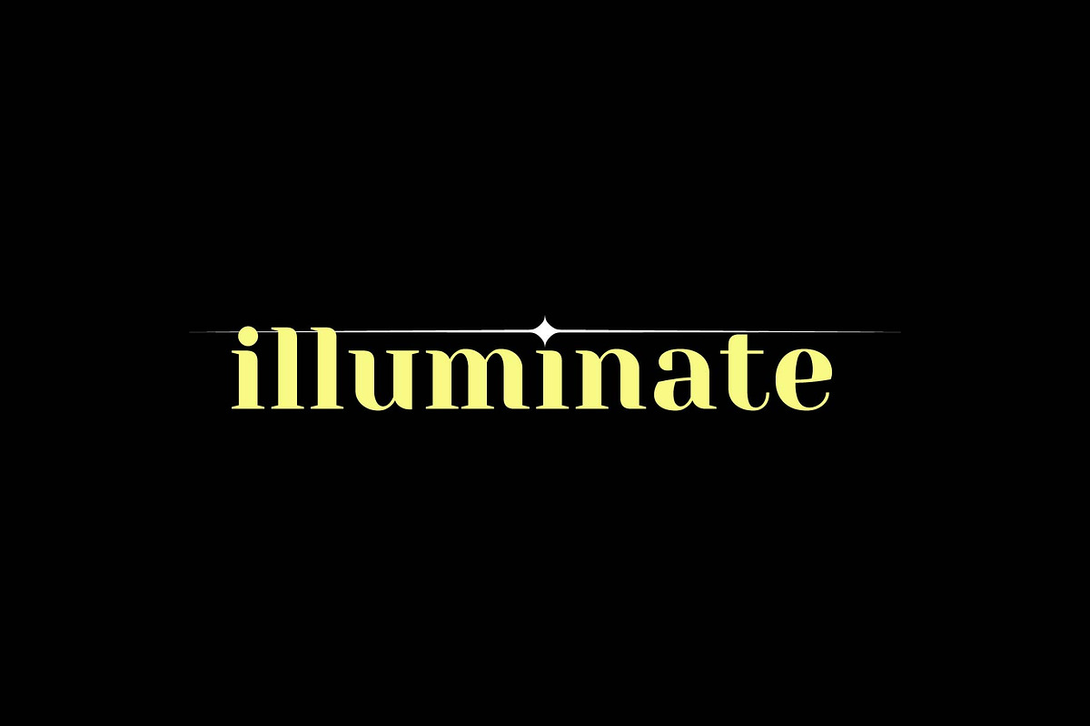 illuminate logo, a Branding & Logo Template by ZHR Creative