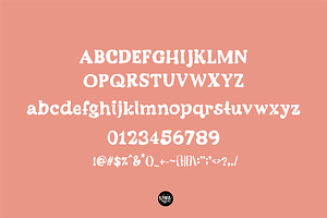 COZY A Friendly Serif .OTF Font