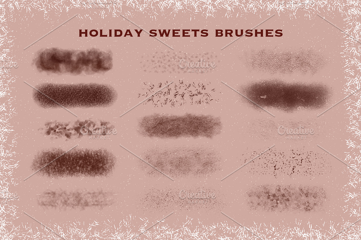 Winter Holiday Brushes for Procreate, a Brush Add-On by Biso Studio (Photo 6 of 7)