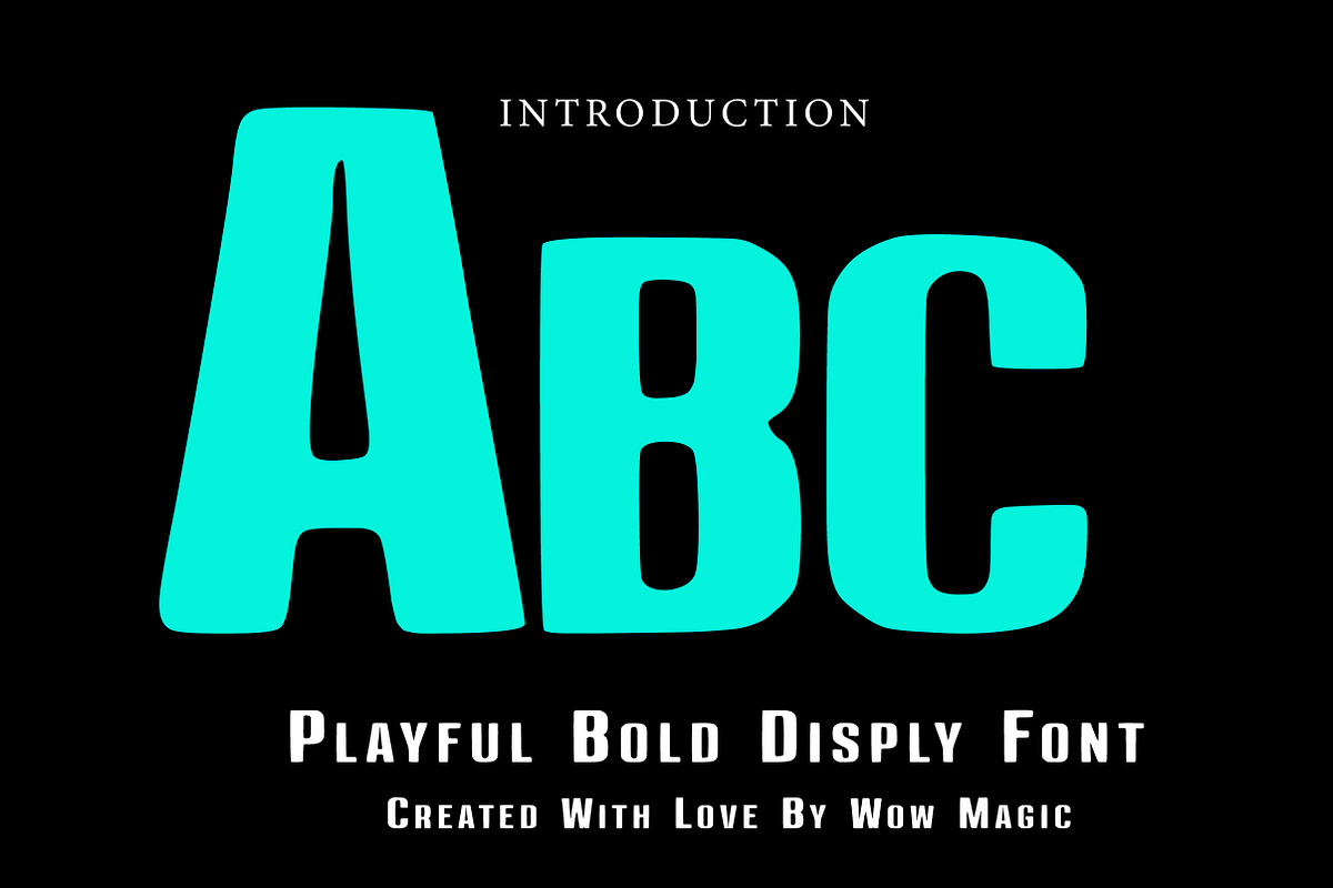 Ink Trap Display, a Serif Font by Wow Magic (Photo 2 of 3)
