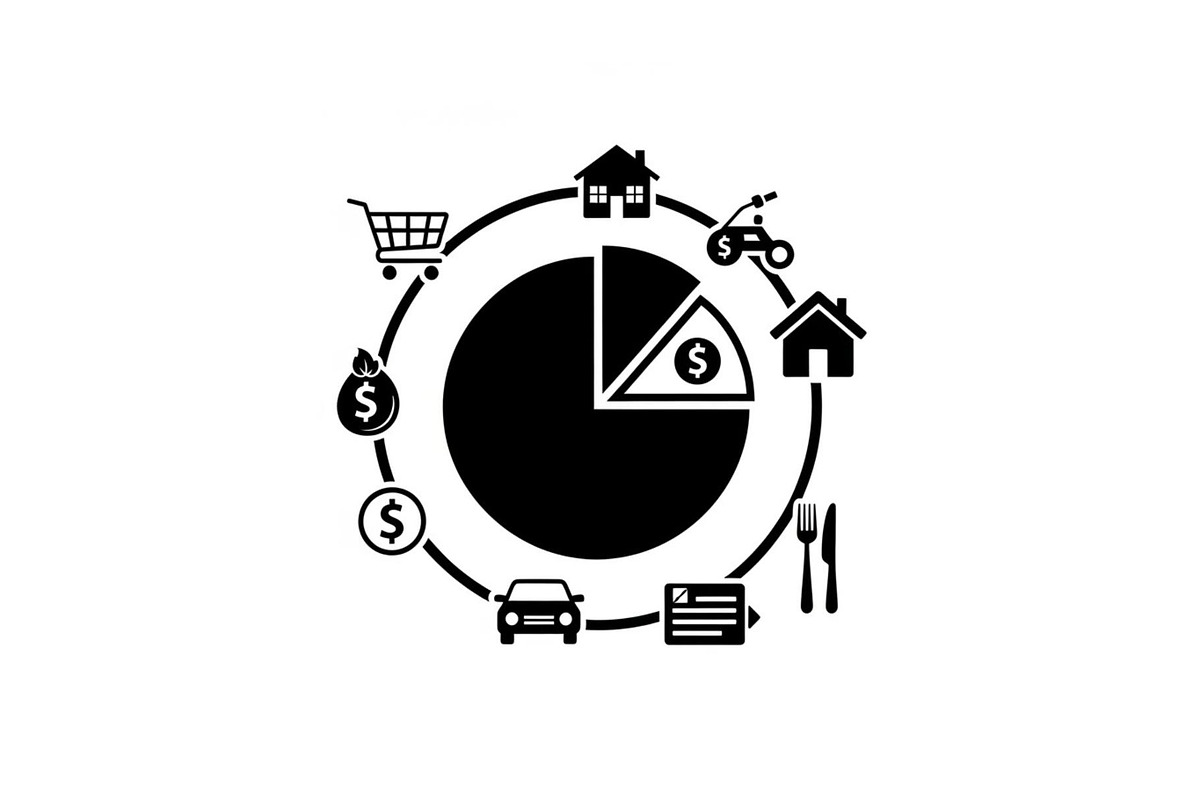 Financial Growth Pie Chart Set, a Graphic by hafijul (Photo 10 of 12)