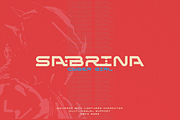 Dena A Futuristic Typeface, a Sans Serif Font by Linecreative (Thumbnail 3 of 7)