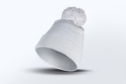 Pom Pom Hat Mock-Up, a Hat Mockup by DesignRushMarket (Thumbnail 2 of 5)