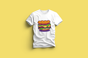 Long Sandwich Cartoon Vector, a Food Illustration by Artstorystudio (Thumbnail 3 of 3)