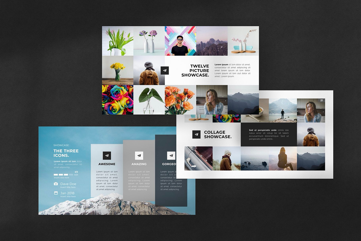 Land PowerPoint Template, a Presentation Template by Creathrive Design (Photo 3 of 7)