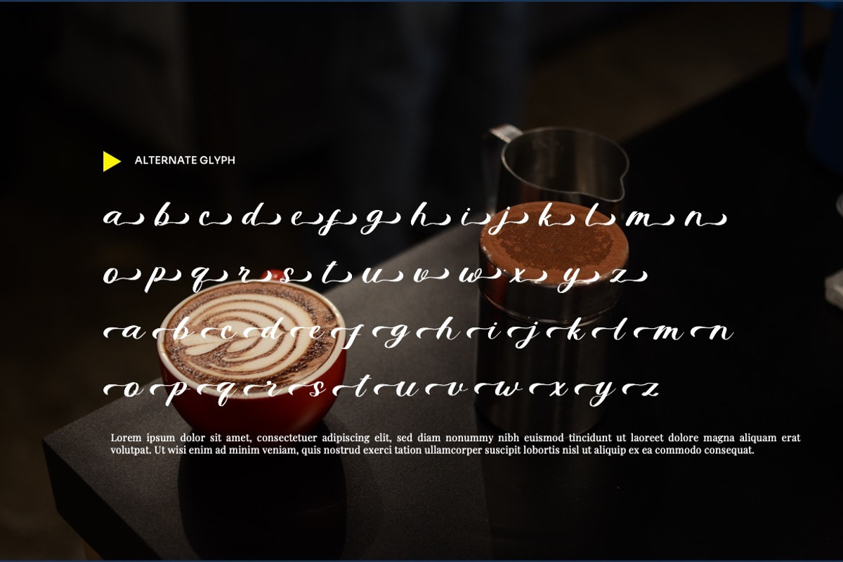 Thalline - Classic Script Font, a Script Font by Dhabee (Photo 7 of 15)